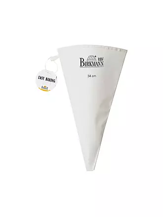 RBV BIRKMANN | Spritzsack EASY BAKING 34cm / 1l Baumwolle Weiss | 